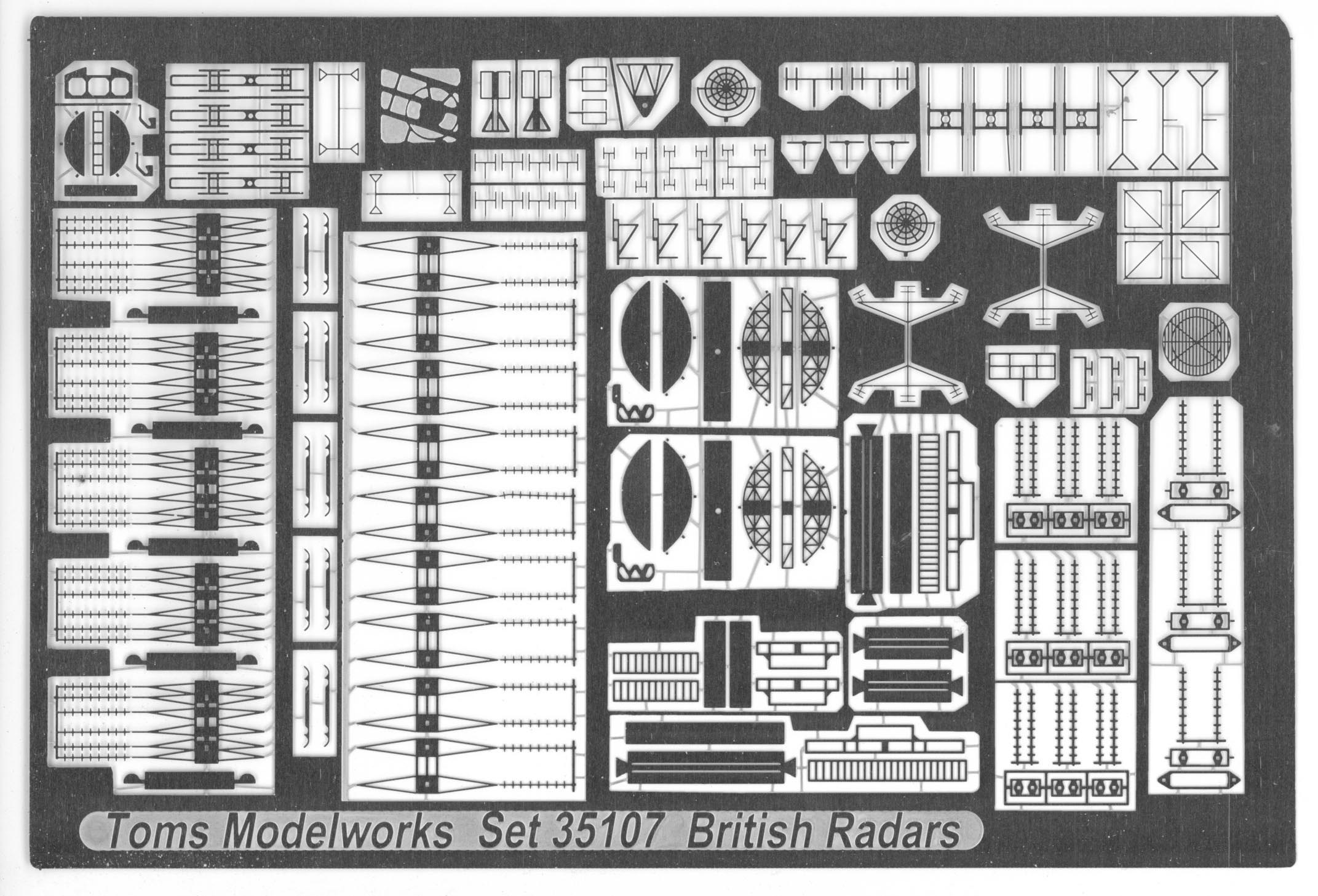 35107 British Radar Antennas